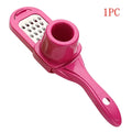 Manual Garlic Press and Ginger Grinder for Kitchen Use
