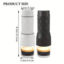 Portable 3-in-1 Coffee Maker for Capsules and Ground Coffee
